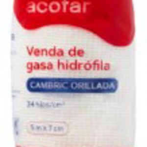 VENDA DE GASA HIDROFILA CAMBRIC ACOFAR 1 UNIDAD